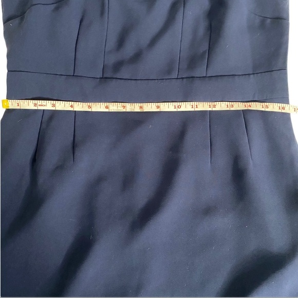 Pendleton Navy Sleeveless MIDI 1/2 Zip Dress Sz 8 - Picture 7 of 8